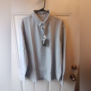 Urru Men's Long Sleeve Men's Dress Shirt